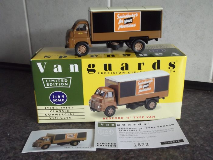 VA8010, Bedford S Type Van, Sainsbury's, For Your Provisions, J Sainsbury