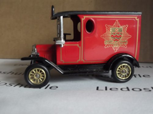 PV006, Code 3, Model T Ford Van, London Fire Brigade