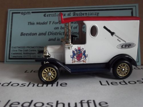 PV006, Code 3, Model T Ford Van, Nottinghamshire West CPP (Beeston and District)