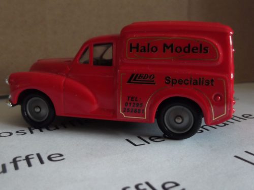 PV127, Code 3, Morris Minor Van, Halo Models, Lledo Specialist