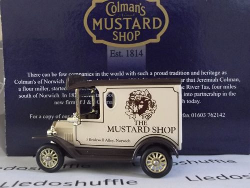 LP06-1005R, Model T Ford Van, Colmans Mustard (2000 re-run)