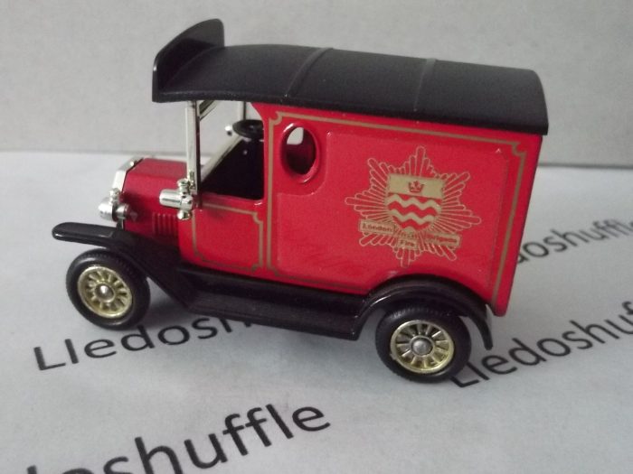 PV006121, Code 3, Model T Ford Van, London Fire Brigade, LFB