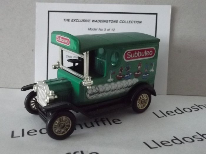 SP06126, Model T Ford Van, Subbuteo