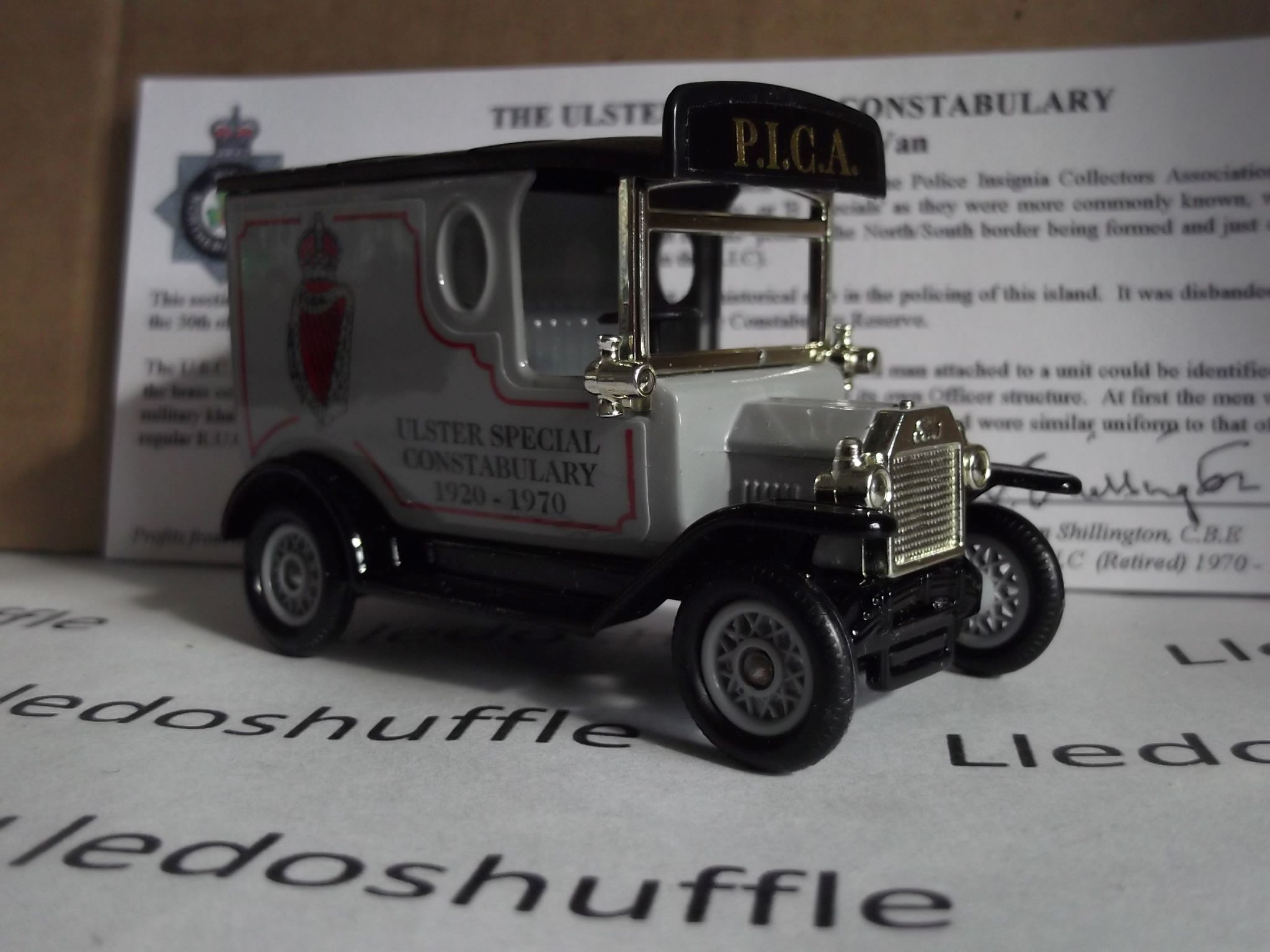 SP06259, Model T Ford Van, Ulster Special Constabulary, 1920-1970, P.I.C.A - Image 2