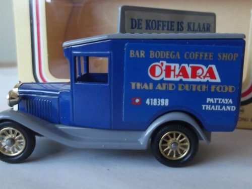 LP13005, Model A Ford Van, Bar Bodega Coffee Shop, O'Hara, Thai & Dutch Food, Pattaya, Thailand