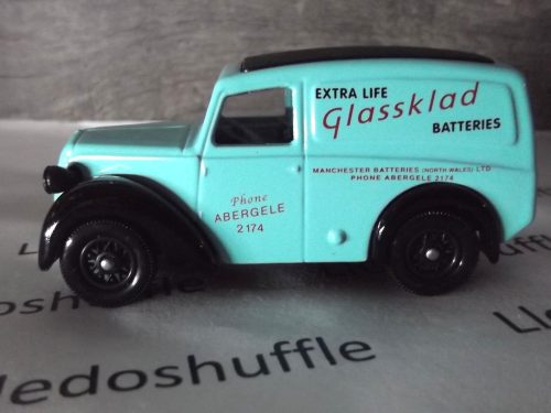 LP58-1007, Morris Z Van, Manbat, Manchester Batteries (North Wales) Ltd, Abergele