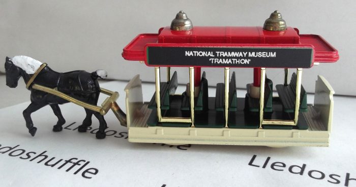 DG001, Code 3, Horse Drawn Tram, National Tramway Museum, Tramathon