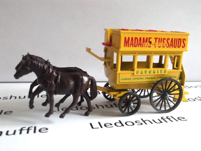 DG04006b, Horse Drawn Omnibus, Madame Tussaud's Exhibition, without Lower Deck Seats