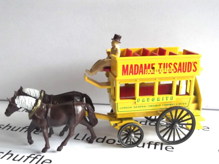 DG04006b, Horse Drawn Omnibus, Madame Tussaud's Exhibition, with Lower Deck Seats