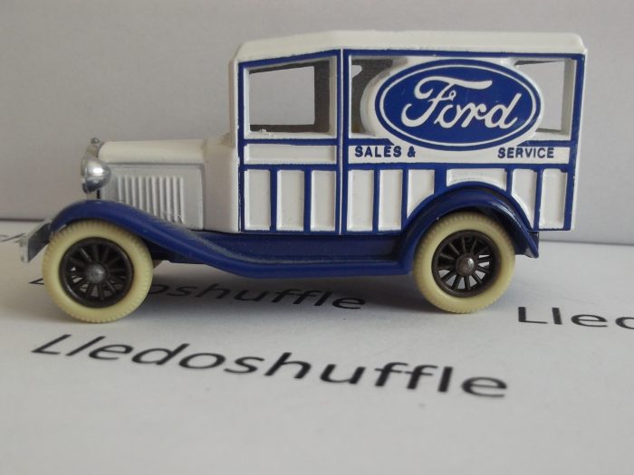 DG07002a, Model A Ford Woody Wagon, Ford Sales & Service