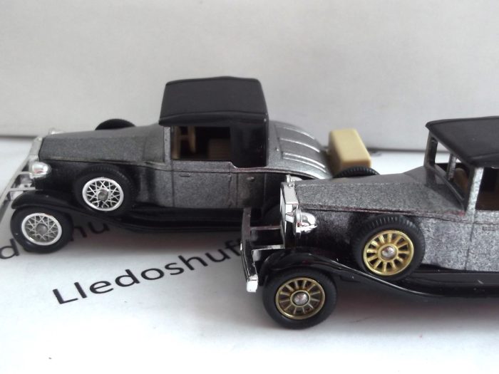 DG24002b, Rolls Royce Playboy Brewster, Metallic Grey, Undrilled base, Variations available