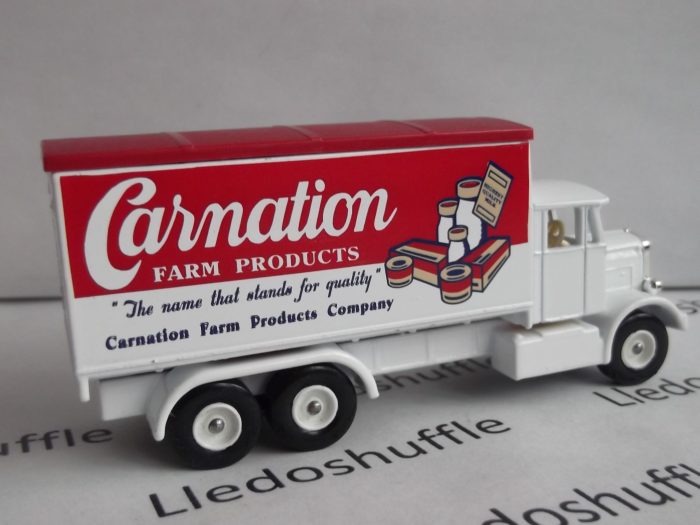 DG44012, Scammell 6 Wheel Truck, Carnation Farm Products, Variation