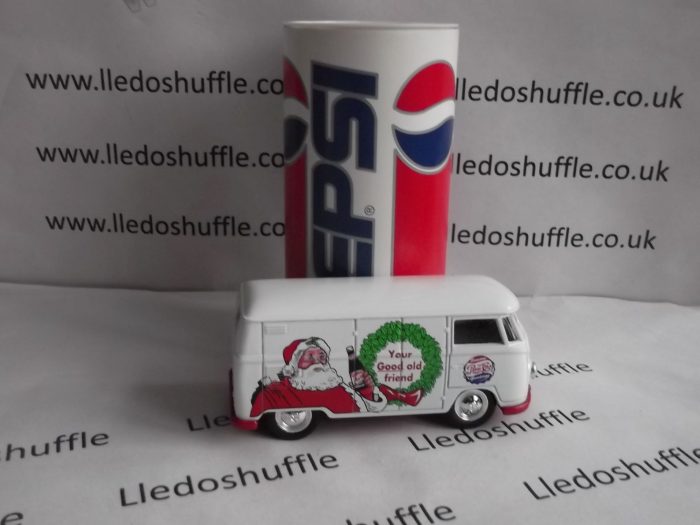 DG73003, VW Volkswagen Transporter Van, Pepsi Cola, Seasons Greetings, Christmas 1995, USA Issue