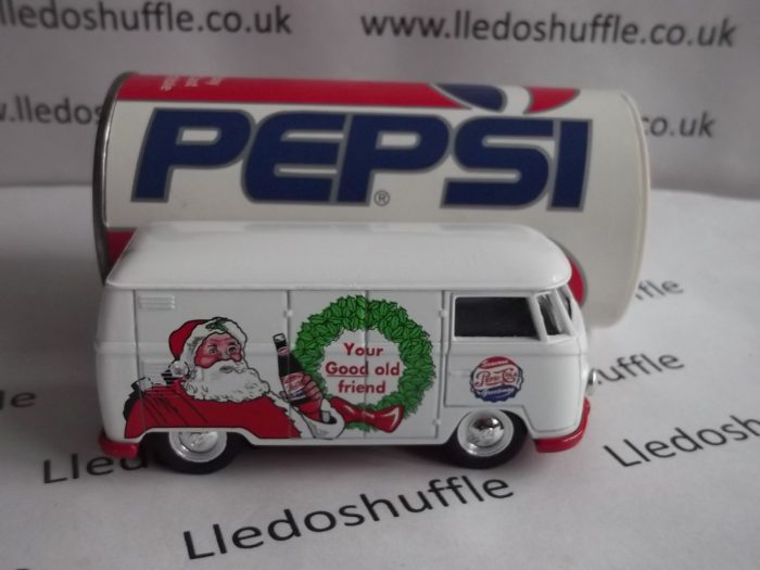 DG73003, VW Volkswagen Transporter Van, Pepsi Cola, Seasons Greetings, Christmas 1995, USA Issue - Image 3