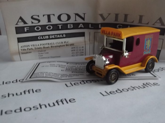 LP06538, Model T Ford Van, Aston Villa Football Club, Villa Park