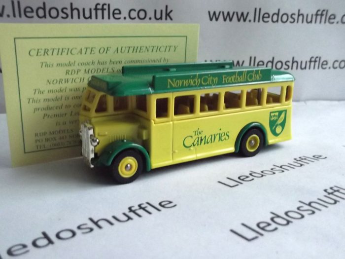 LP17171, AEC Regal Single Deck Bus, Norwich City Football Club, The Canaries