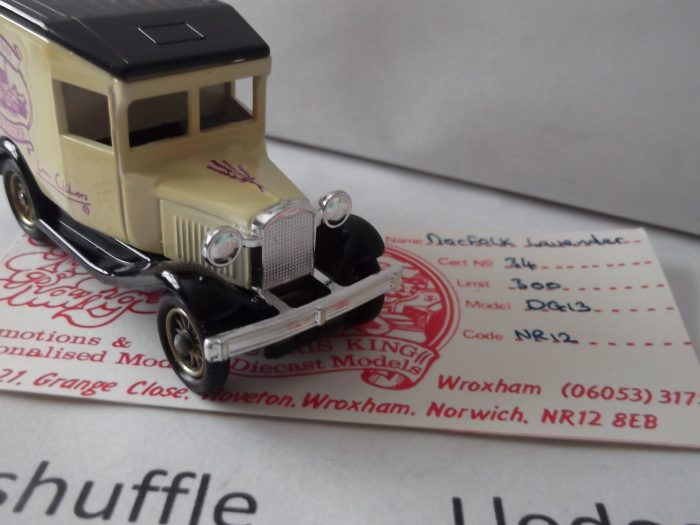 DG013, Code 3, Model A Ford Van, The English Lavender, Norfolk Lavender, Heacham - Image 4