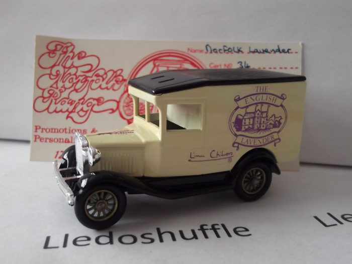 DG013, Code 3, Model A Ford Van, The English Lavender, Norfolk Lavender, Heacham