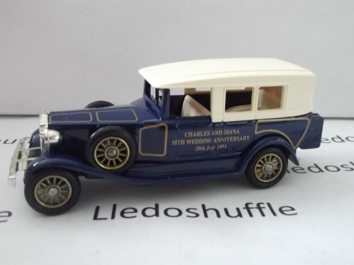 LP38006, Rolls Royce Silver Ghost Saloon, Prince Charles & Princess Diana, 10th Wedding Anniversary 1991