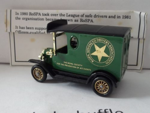 LP06339, Model T Ford Van, RoSPA (The Royal Society of the Prevention of Accidents), Advanced Drivers Association
