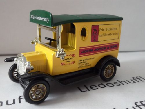 LP06345, Model T Ford Van, John Joyce & Son 25th Anniversary, Print Finishers and Bookbinders of Gateshead
