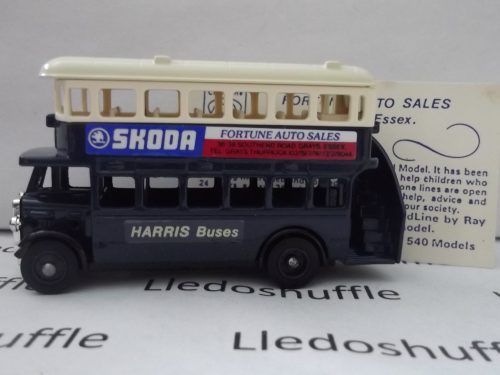 LP15103, AEC Regent Double Deck Bus, Harris Buses, Fortune Auto Sales of Grays, Essex, Skoda
