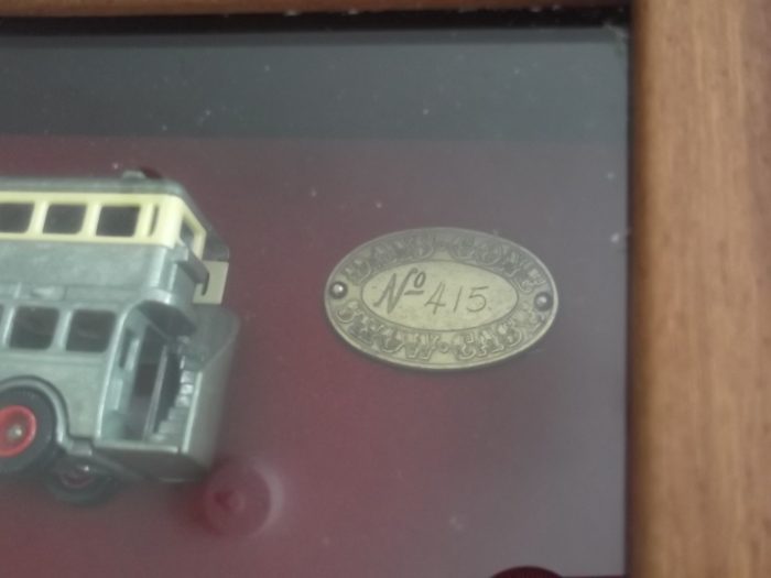 DG15007 Showcase, AEC Regent Double Deck Bus, Hall's Wine Wall Display - Image 8