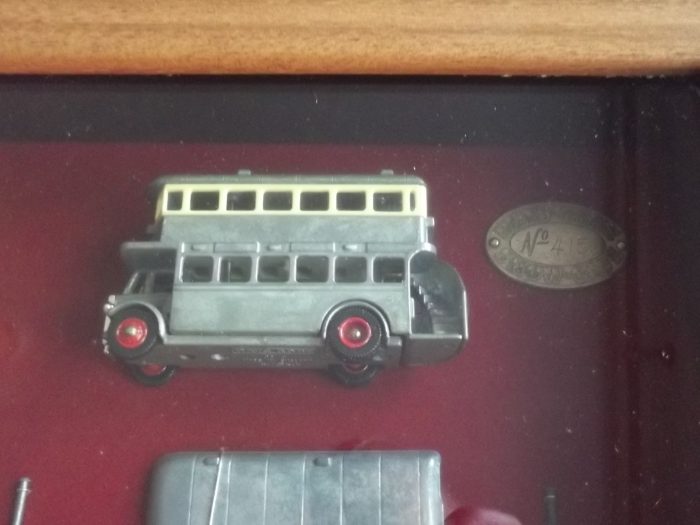 DG15007 Showcase, AEC Regent Double Deck Bus, Hall's Wine Wall Display - Image 7
