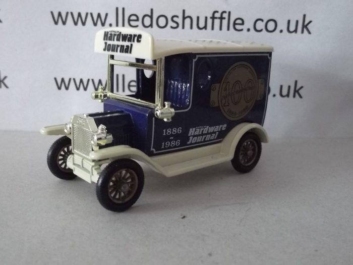 DG06049, Model T Ford Van, Hardware Journal 1886-1986