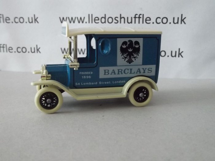 LP06156, Model T Ford Van, Barclays Bank, Type BGA, Reversed Base