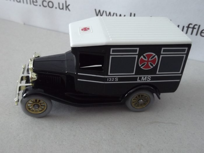 LP13159, Model A Ford Van, LMS Ambulance