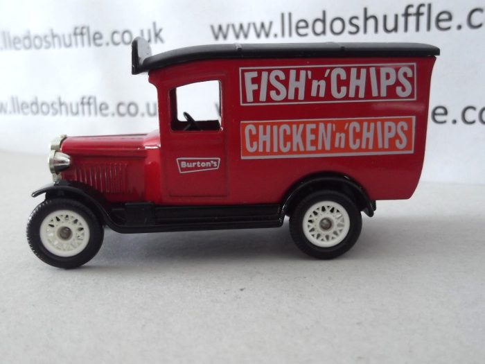 LP21105, Chevrolet Van, Burton's Fish 'n' Chips, Chicken 'n' Chips