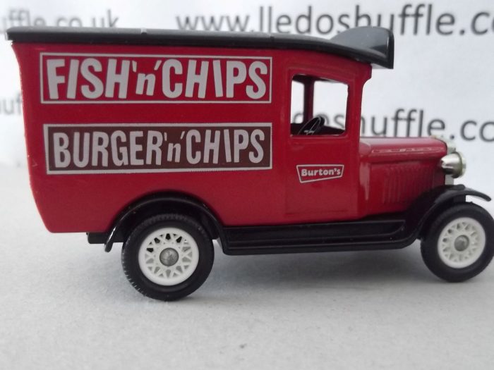 LP21105, Chevrolet Van, Burton's Fish 'n' Chips, Chicken 'n' Chips - Image 2