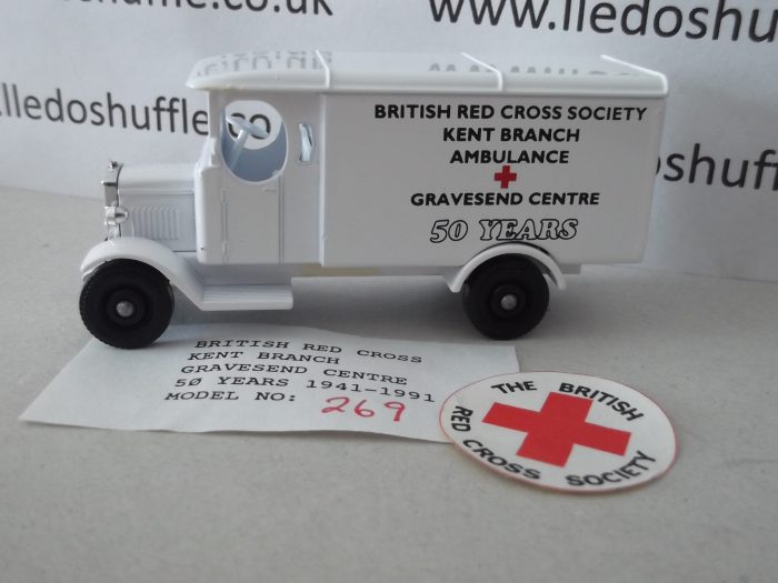 LP43010, Morris Van, British Red Cross Society, Kent Branch Ambulance, Gravesend Centre, 50 years, Clearance