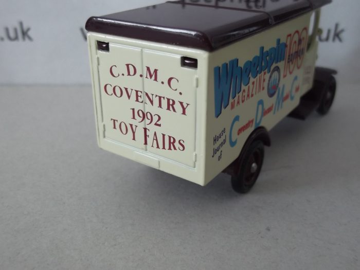 LP43025, Morris Van, Wheelspin Magazine 100th Edition, Coventry Diecast Model Club - Image 2