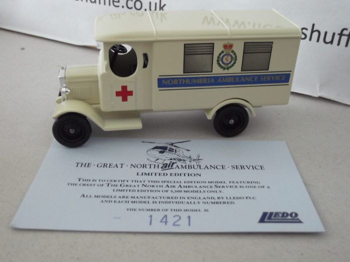 LP43057, Morris Van, Northumbria Ambulance Service, Great North Air Ambulance