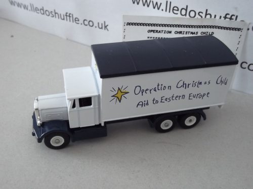 LP44021, Scammell 6w Truck, Operation Christmas Child, Aid to Eastern Europe