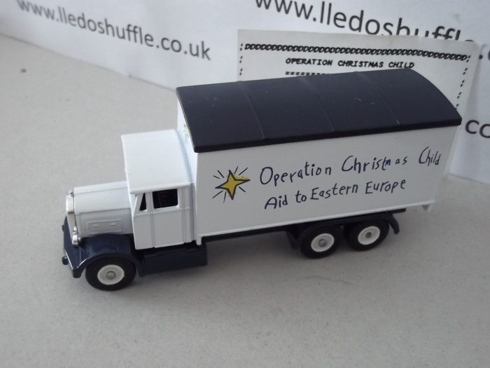 LP44021, Scammell 6w Truck, Operation Christmas Child, Aid to Eastern Europe