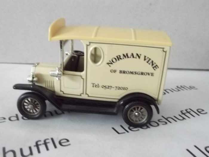 PV006001, Code 3, Model T Ford Van, Norman Vine of Bromsgrove, Clearance