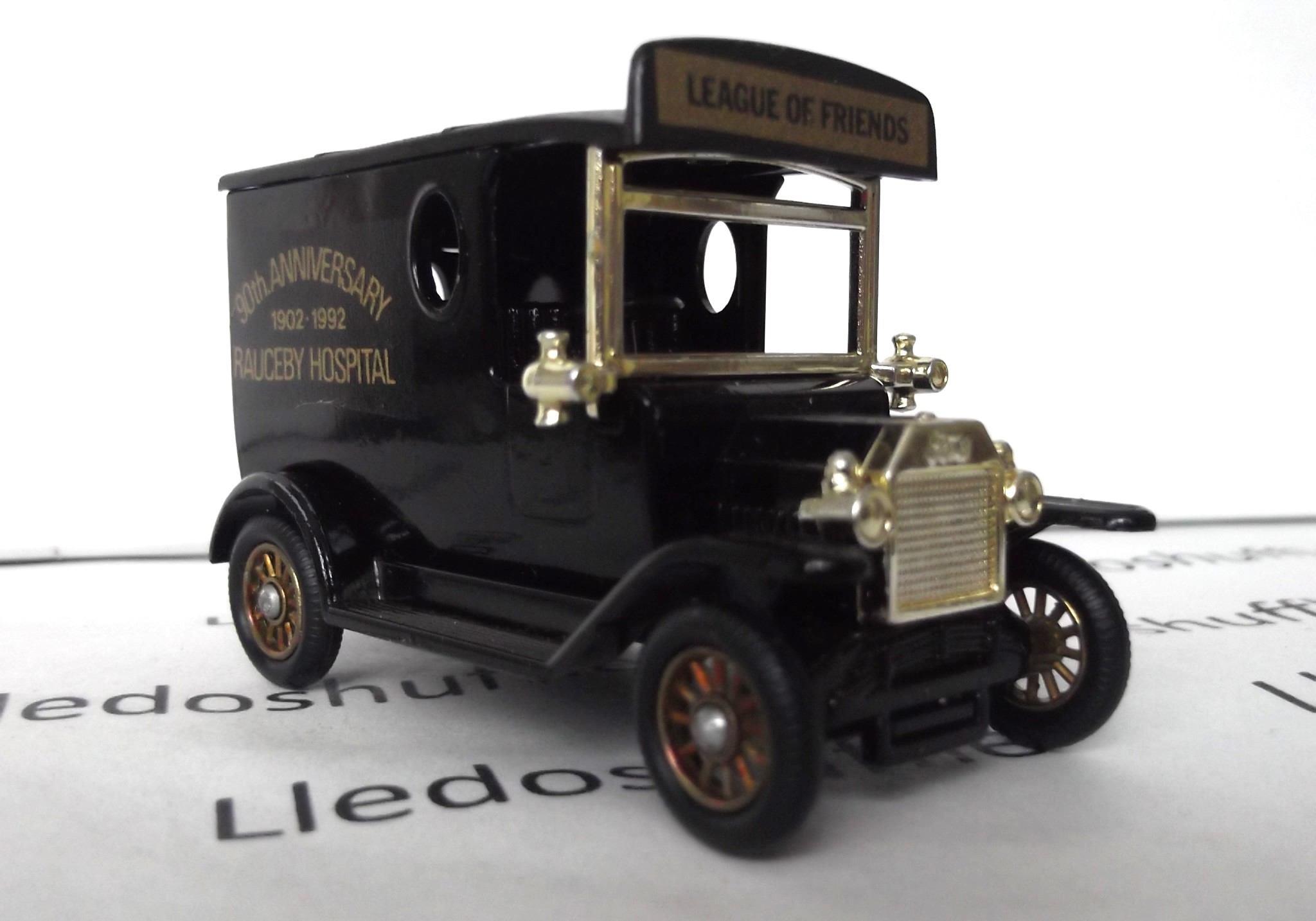 LP006, Code 3, Model T Ford Van, Rauceby Hospital, Sleaford, 90th Anniversary, 1902-1992 - Image 2