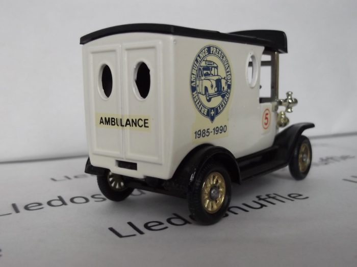 DG006, Code 3, Model T Ford Van, British Ambulance Preservation Society, 1985-1990, Clearance - Image 3