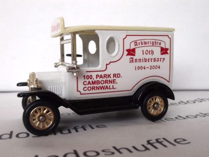 PV006310, Code 3, Model T Ford Van, Arkwrights of Camborne, Cornwall, 10th Anniversary, 1994-2004