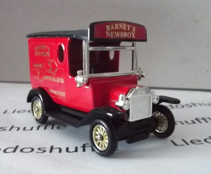PV006196, Code 3, Model T Ford Van, Barney's Newsbox, Jigsaw Specialists, Grasmere - Image 2