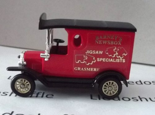 PV006196, Code 3, Model T Ford Van, Barney's Newsbox, Jigsaw Specialists, Grasmere