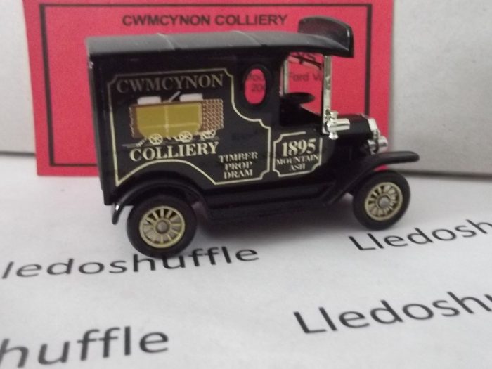 PV006, Code 3, Model T Ford Van, Cwmcynon Colliery, Timber Prop Dram, 1895 Mountain Ash, Coal from the Valleys Series, 6th Issue