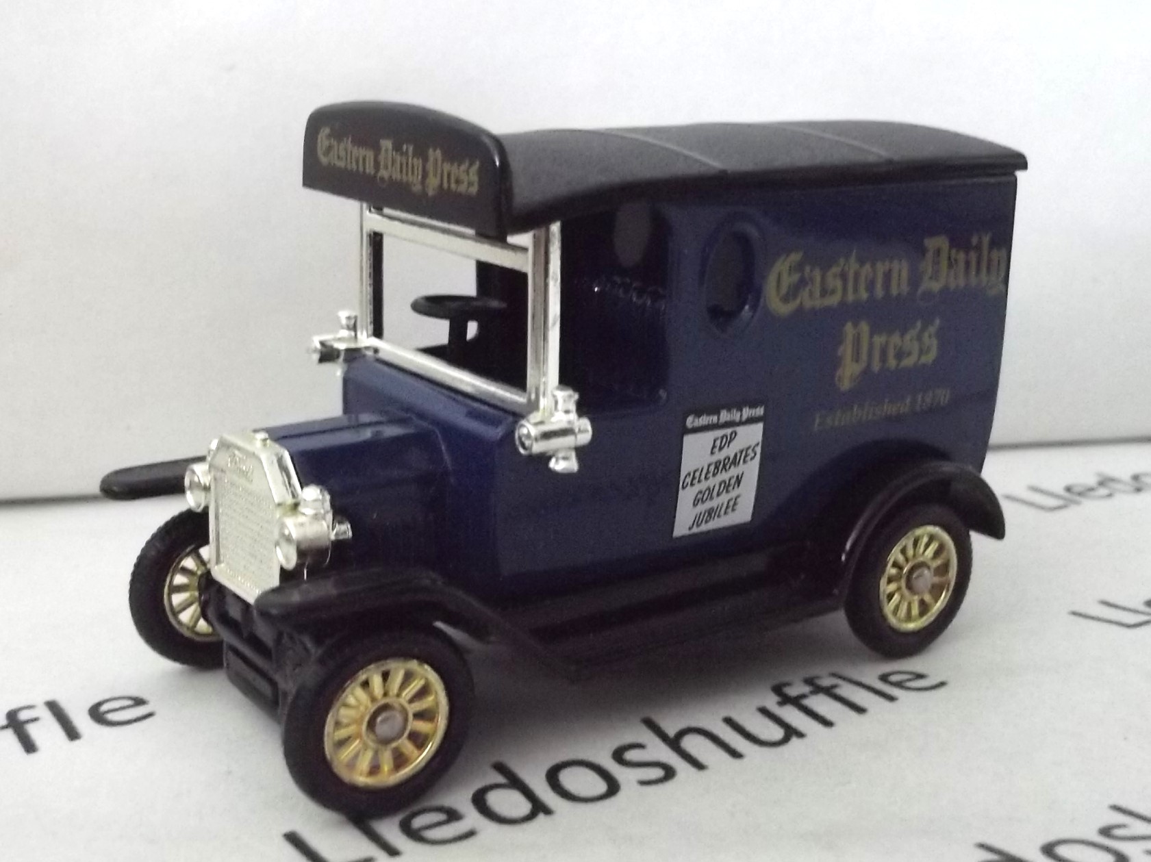 LP06-1014, Model T Ford Van, Eastern Daily Press