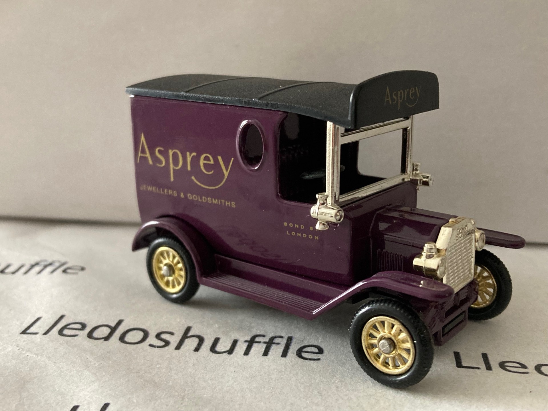 LP06-1028, Model T Ford Van, Asprey, Jewellers & Goldsmiths, Bond St., London - Image 2