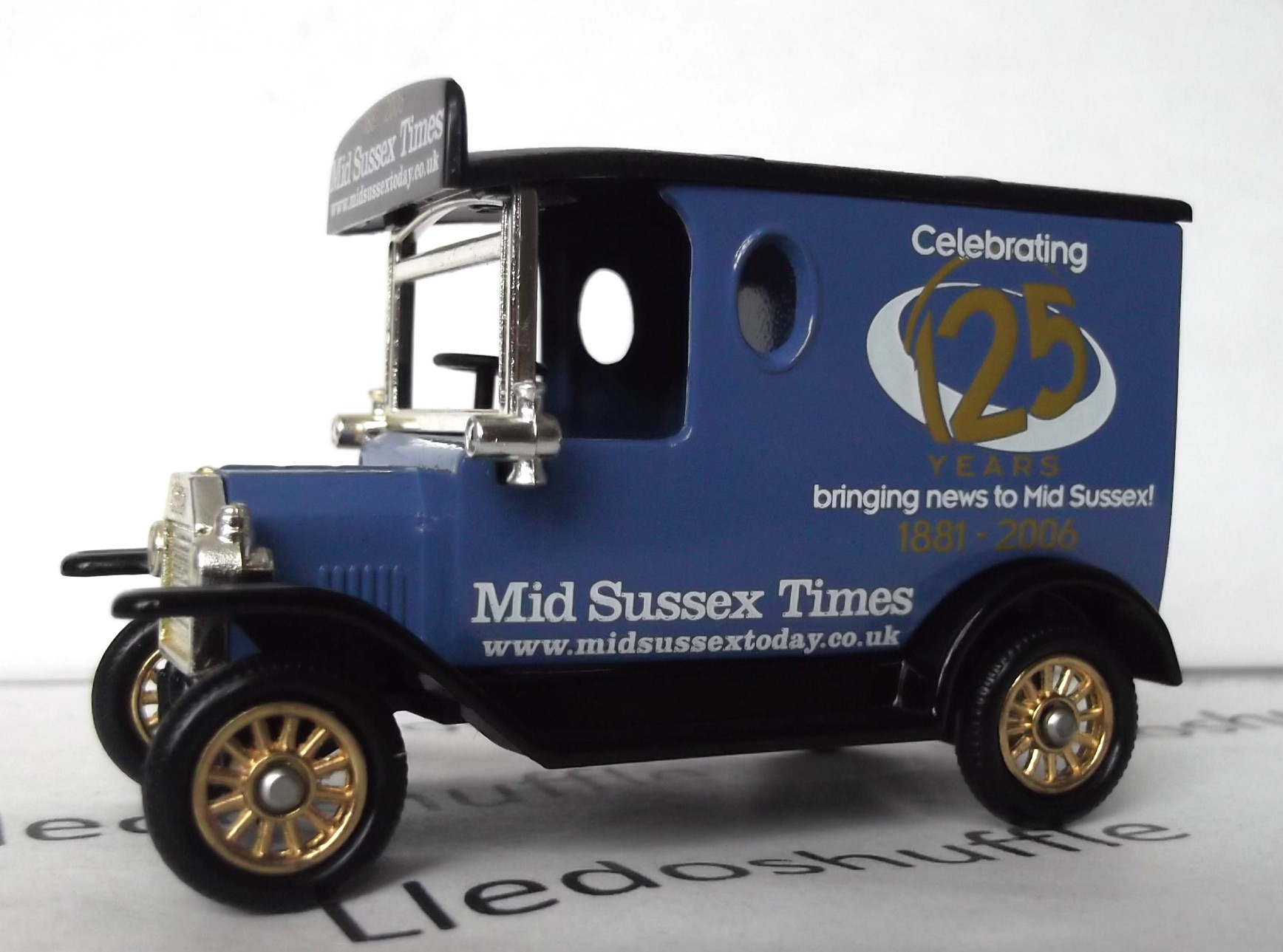 LP06-1043, Model T Ford Van, Mid Sussex Times, Celebrating 125 years, 1881-2006