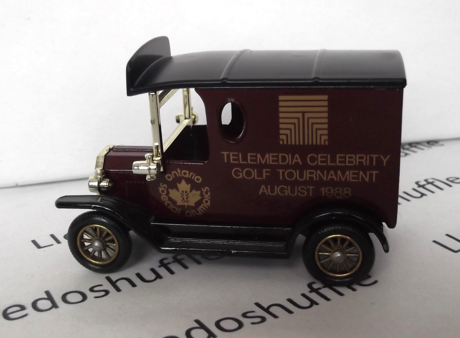 LP06147, Model T Ford Van, Telemedia Celebrity Golf Tournament 1988, Ontario Special Olympics, Horseshoe Valley