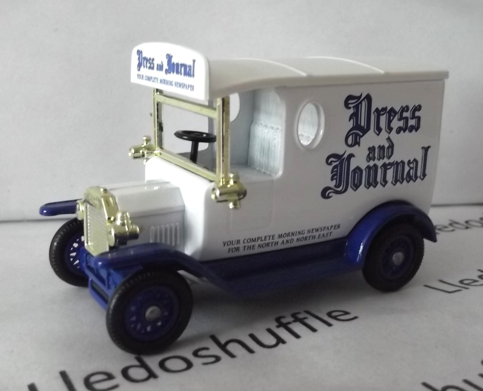 LP06321, Model T Ford Van, Press & Journal, Aberdeen